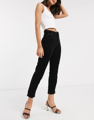 corduroy jeans black