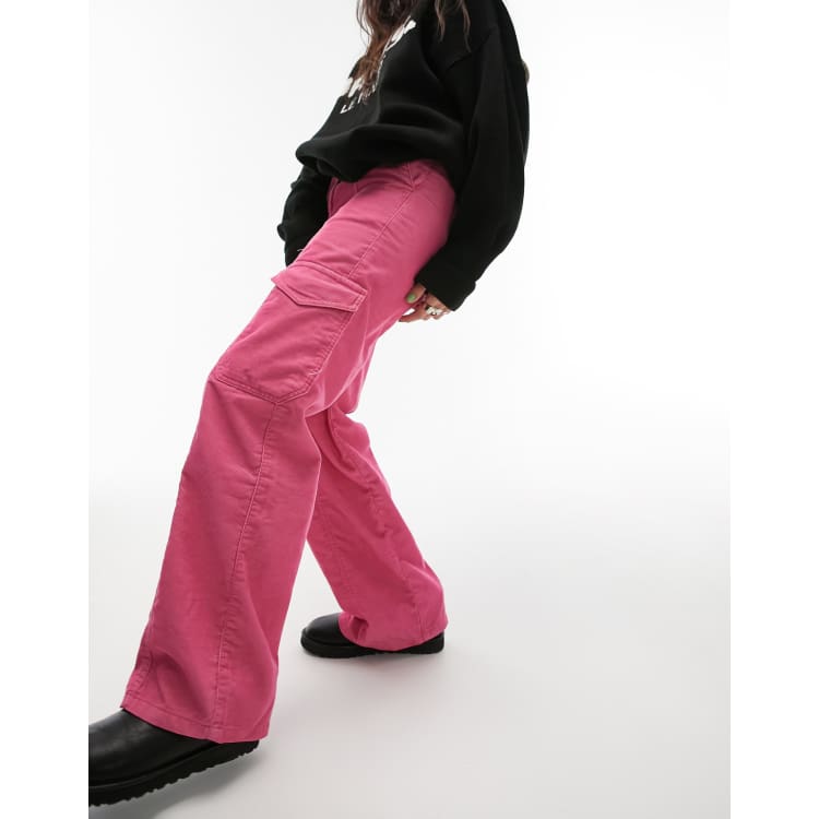 Topshop pink joggers store