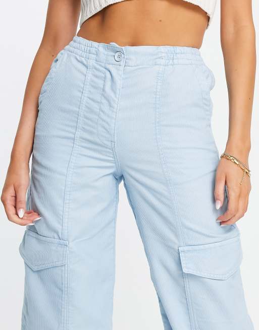 Sky blue hot sale pants women's