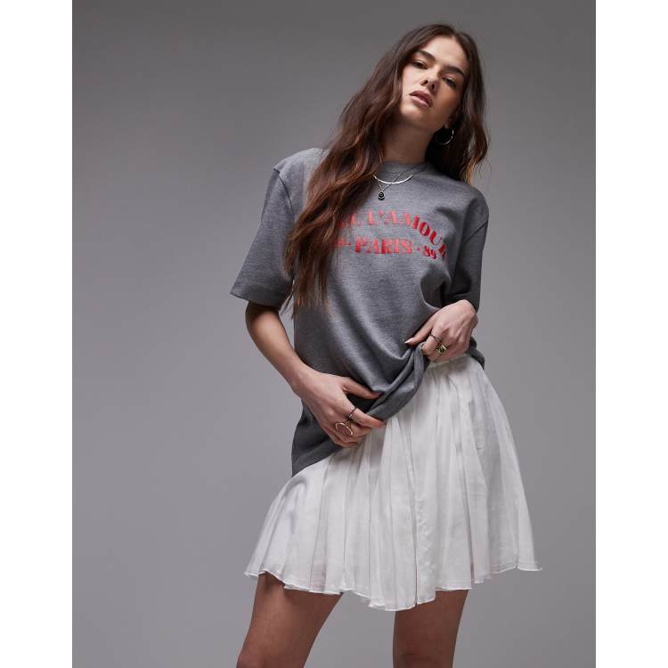 スカート TAGLIATORE Woman Skirt Ivory NELL970154 A1123 Woman - Tagliatore