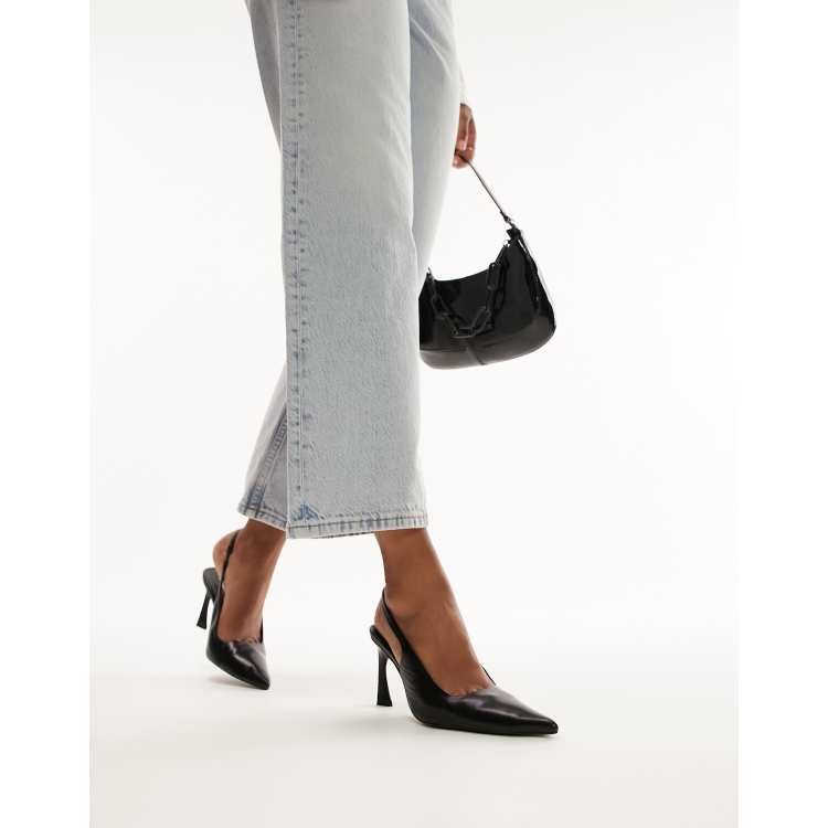 Topshop justify hot sale slingback pump