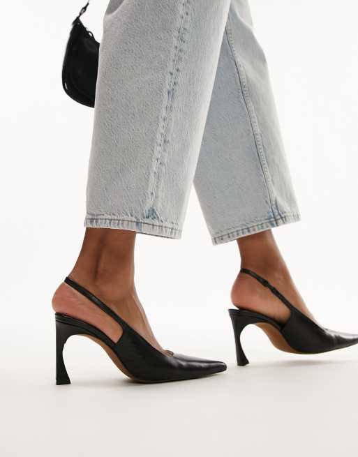 Topshop cheap slingback shoes