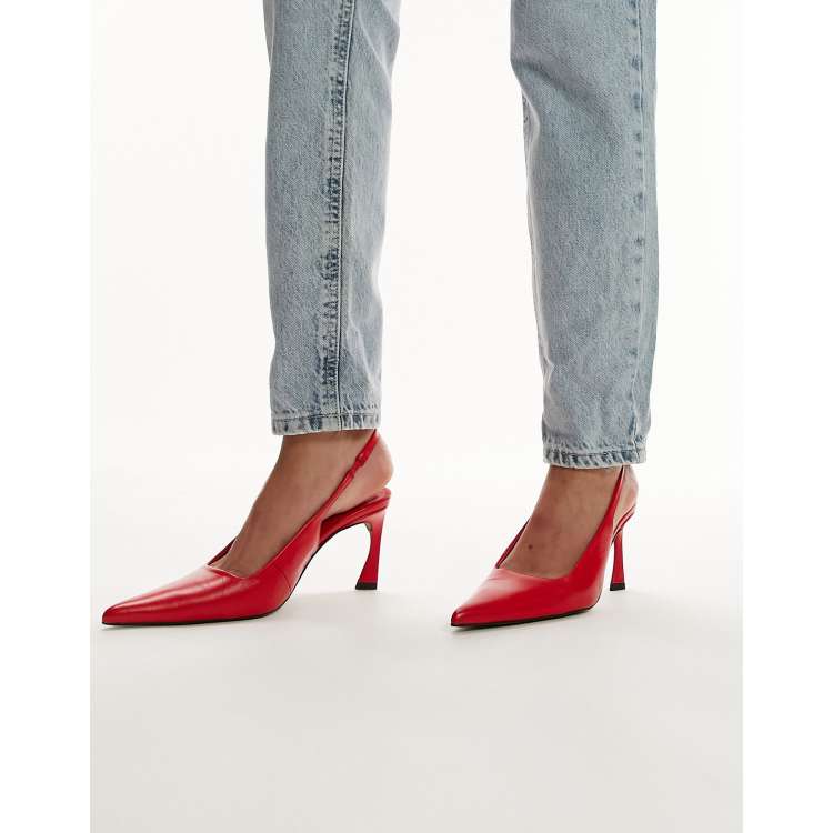 Topshop 2024 red heels