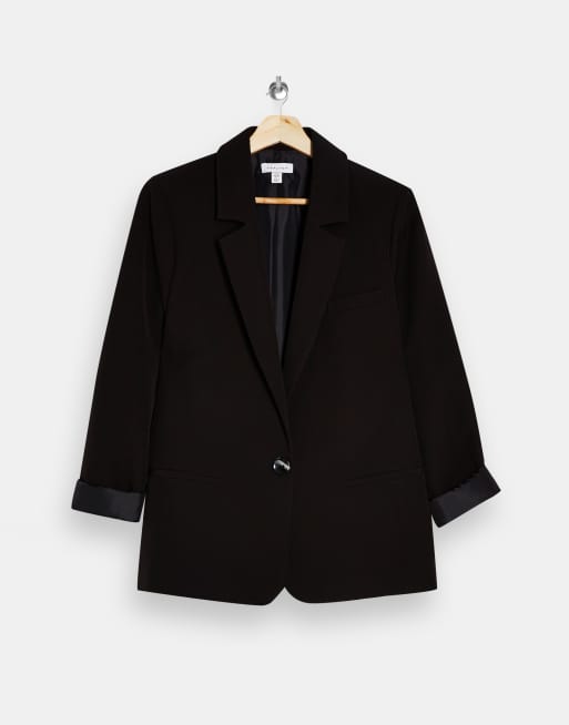 Topshop crepe outlet coat