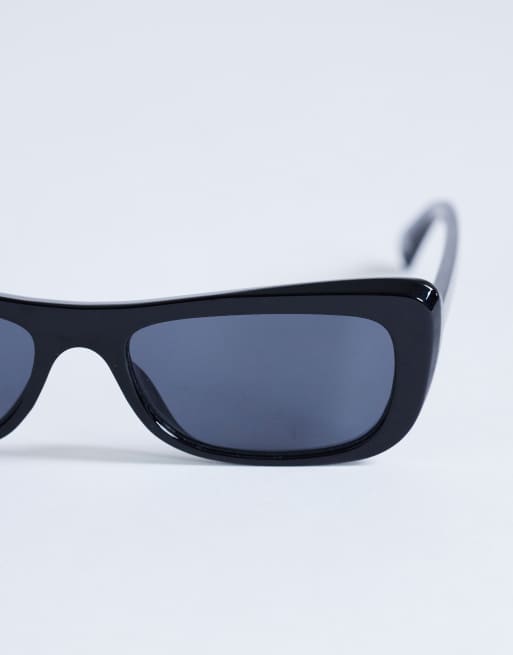 Topshop - Crete - Cat eye zonnebril in zwart, 3 van 3