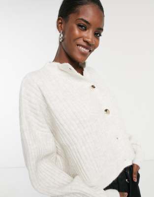 topshop crew neck cardigan