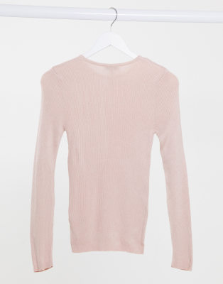 asos pink sweater