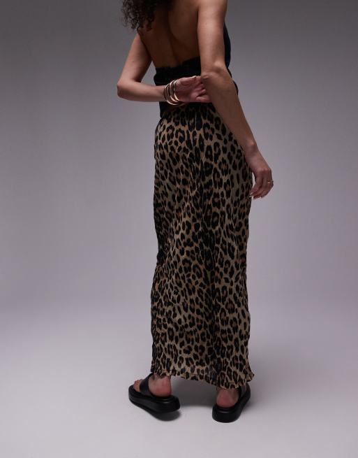 Leopard skirt topshop hotsell