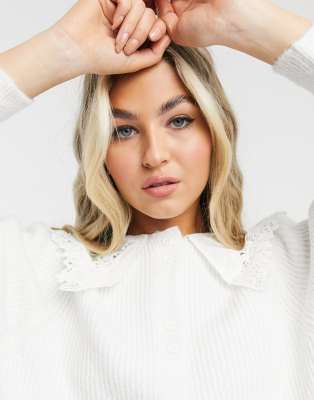 crochet collar cardigan
