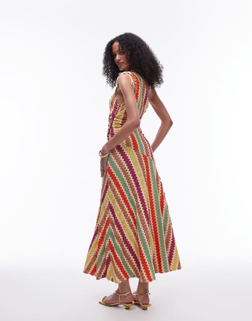 Topshop multi coloured dress sales