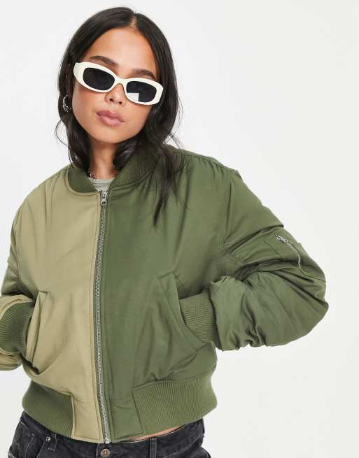 Bomber half jacket best sale