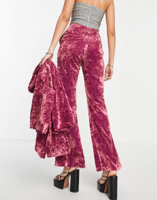 Valerie Crushed Velvet Pants