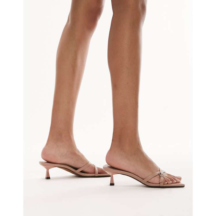 Topshop 2024 pink mules