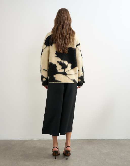 Topshop - culotte de traje negra, 3 de 5