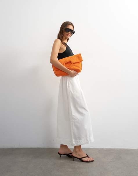 Topshop - Culotte met A-lijn in ecru - view 1