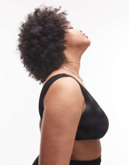 Haut Noir Femme Oasis Avec Nœud - Taille 8, Sans Manches