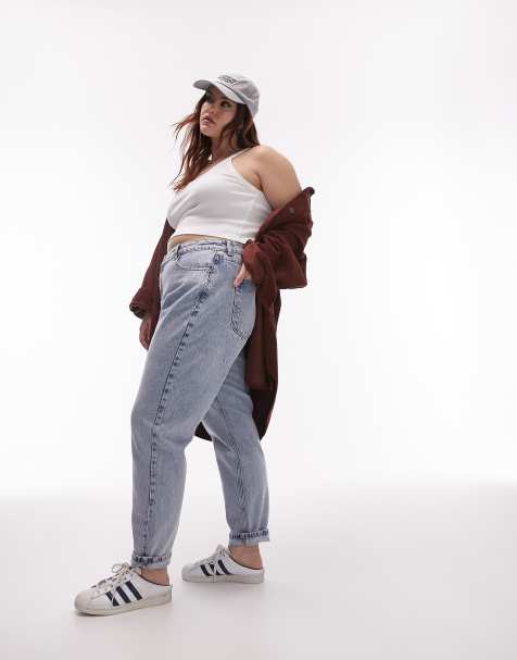 mom jeans 2020 plus size - Google Search  Curvy outfits, Plus size mom  jeans, Curvy girl outfits