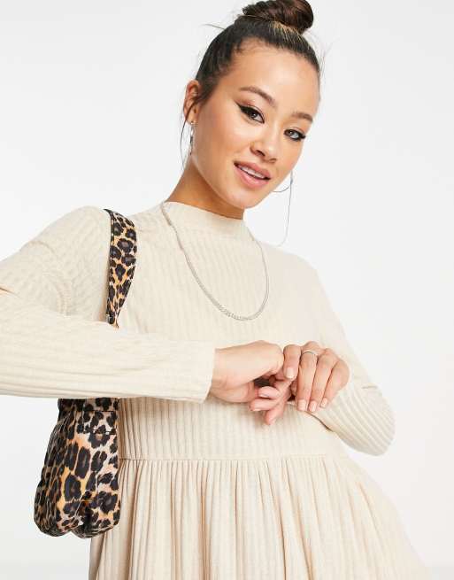topshop cut and sew dress Topshop Floral Cut Out Midi Dress In Mono