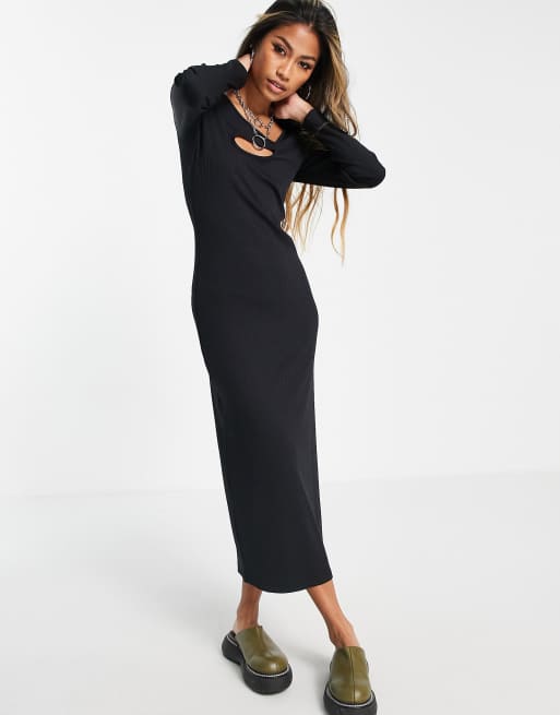 embroidery dress black Black dress for women with sheer tulle cape