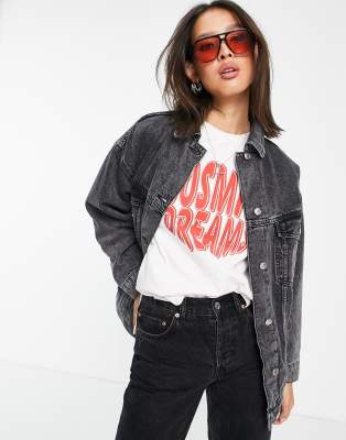 topshop dad denim jacket