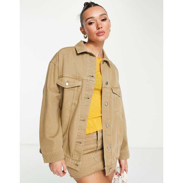 Topshop dad denim store jacket