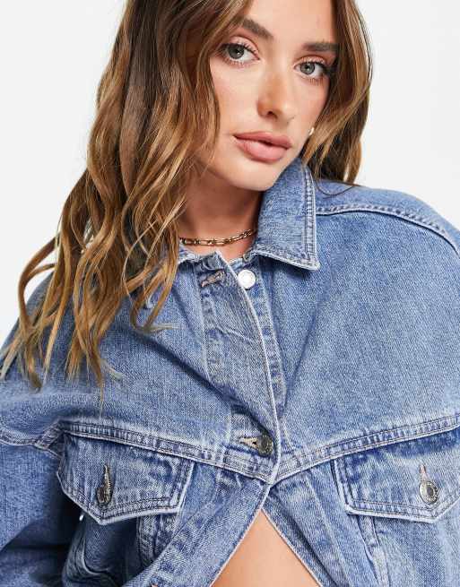 Topshop dad best sale denim jacket