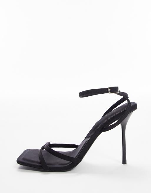 Strappy heeled hot sale sandals topshop