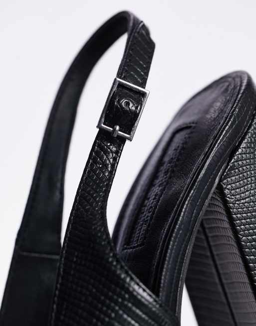 Topshop - Delilah - Chaussures à semelle plateforme et talon haut - Noir, 4 de 4