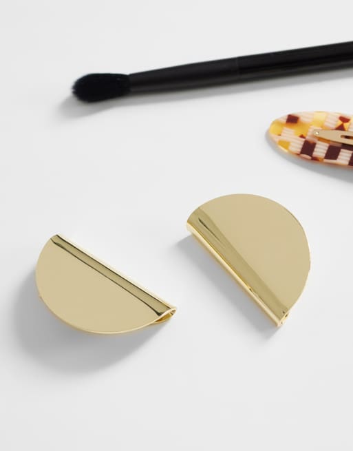 Topshop - Della - Opvallende oorknopjes in goud, 2 van 4
