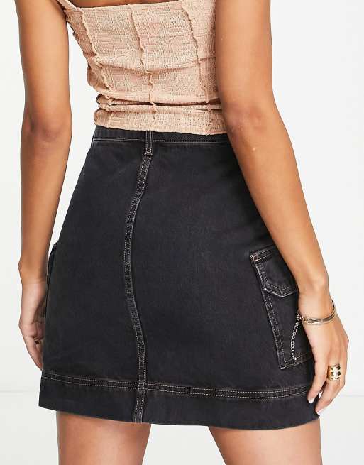 Cargo skirt clearance topshop