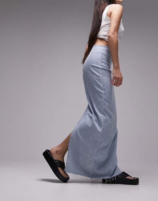 Stretch maxi clearance skirt