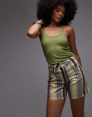 Topshop Denim Editor Shorts