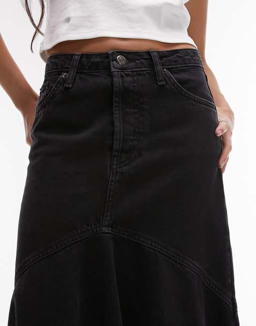 Fishtail shop skirt jeans