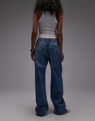 Topshop Denim Lightweight Sweat-style Jeans