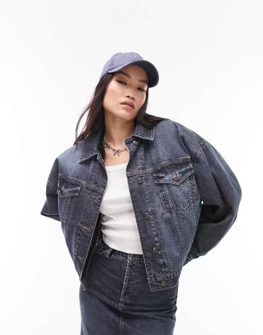 Topshop moto hot sale jean jacket