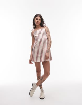Topshop Denim Mini Dress