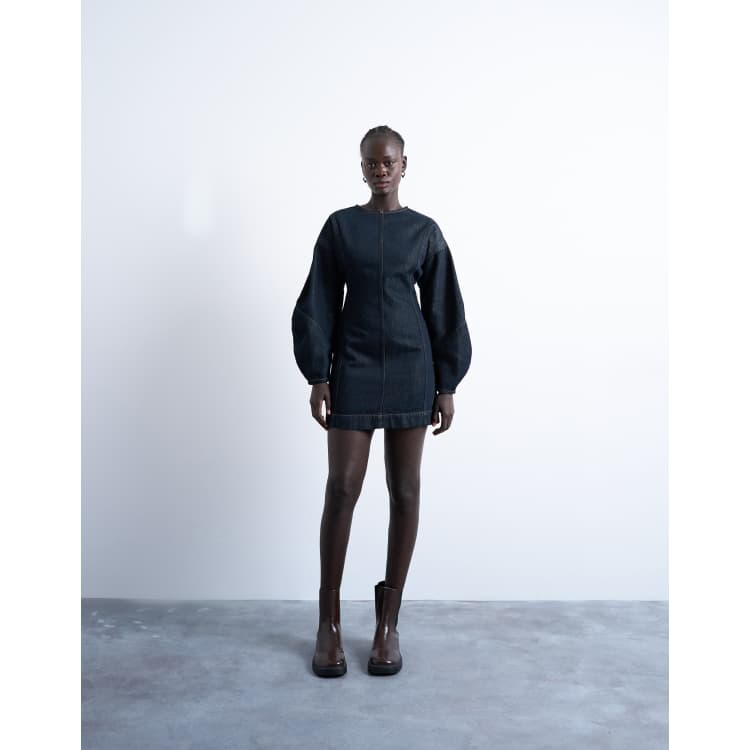 blue dress with black tights and boots Violator (LP) - Depeche Mode main image 0