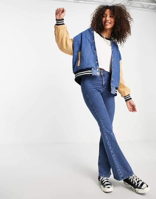 Baseball jacket women's topshop new arrivals