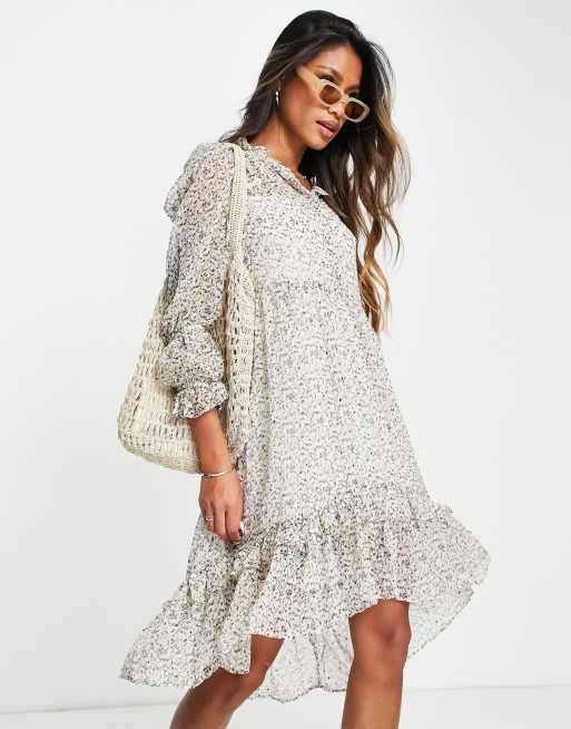 Topshop white sale midi dress