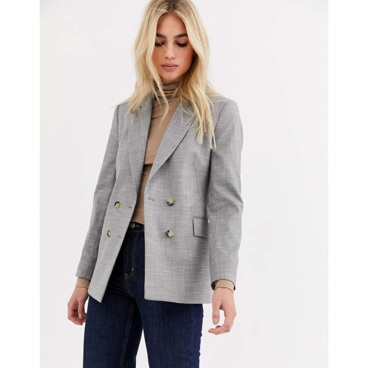 Topshop ava double breasted on sale jacket