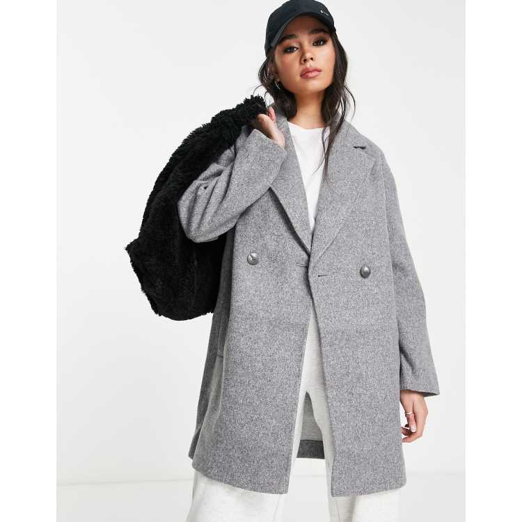 Short grey clearance coat