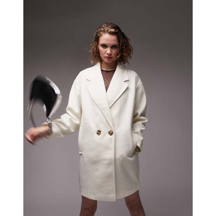 White coat asos hot sale