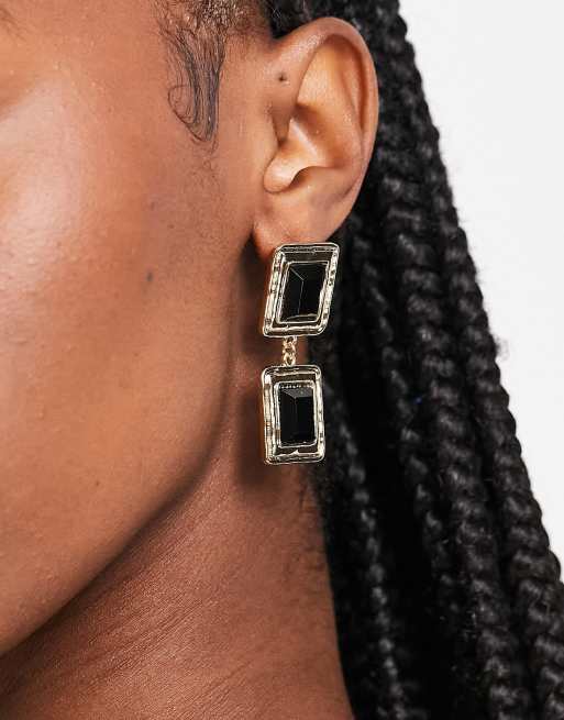 Topshop 2025 black earrings