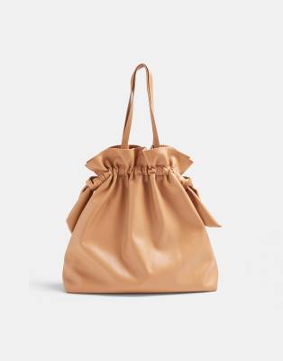 topshop tan bag