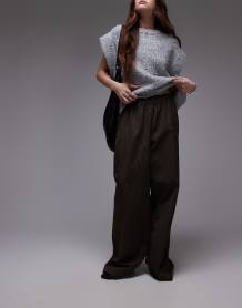 Topshop everyday tee in teracotta 