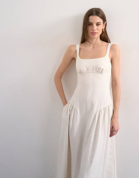 Page 2 - Women's Linen Dresses | Midi, Maxi & White Linen Dresses | ASOS