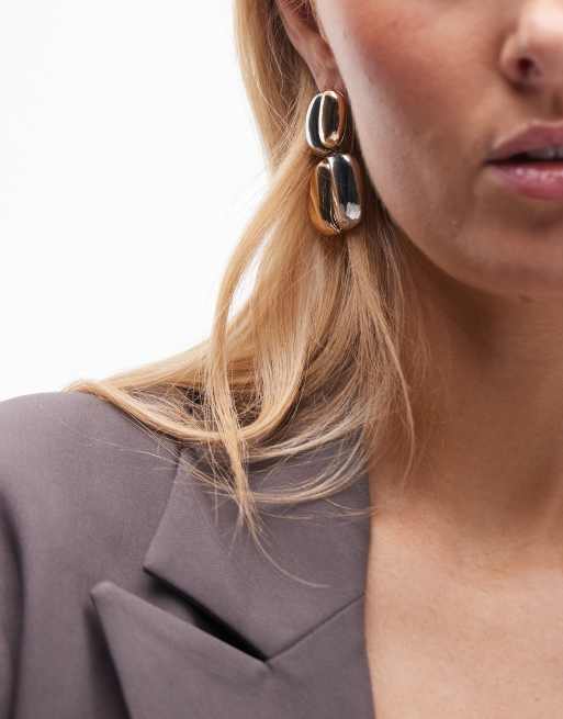 Topshop - Echo - Orecchini pendenti attorcigliati multicolore