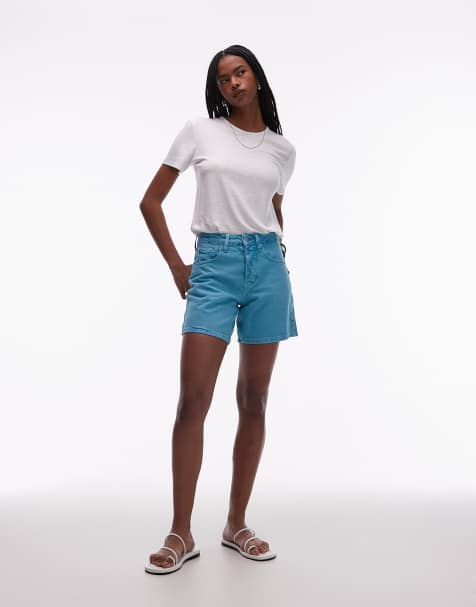 Topshop - Editor - Denim short - view 1
