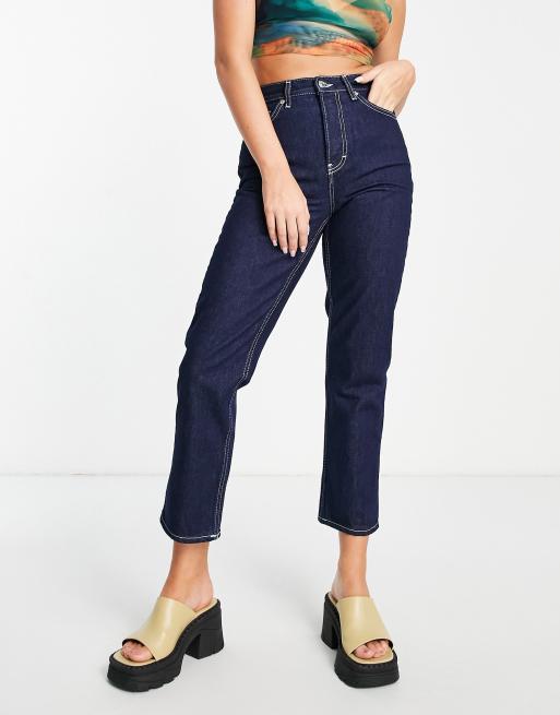 Topshop Petite jeggings in indigo