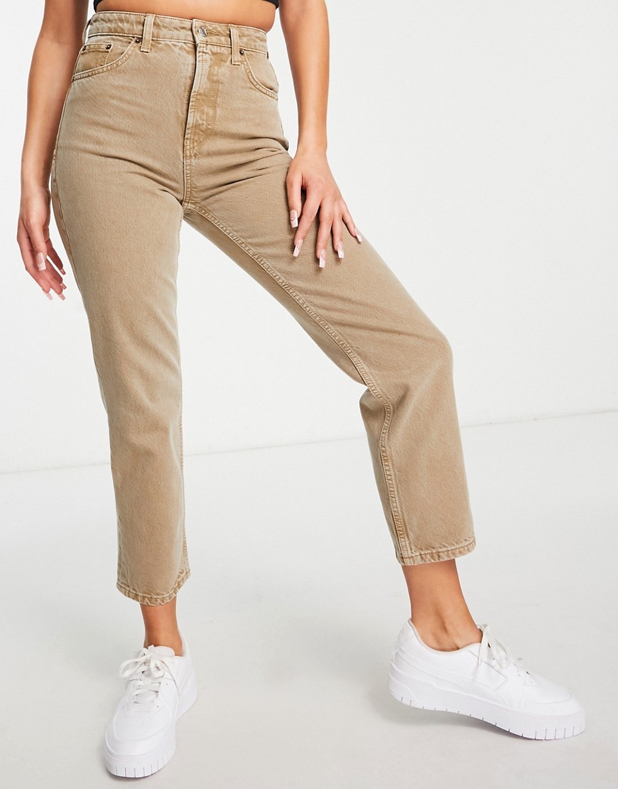 Topshop Editor jeans in sand-Neutral